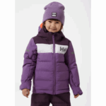 J0HV2290 dječja okomito izolirana skijaška jakna djeca Helly-Hansen djetelina - Image 2