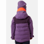 J0HV2290 dječja okomito izolirana skijaška jakna djeca Helly-Hansen djetelina - Image 3