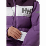 J0HV2290 dječja okomito izolirana skijaška jakna djeca Helly-Hansen djetelina - Image 5