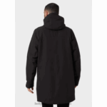 J0HV230 muški izolirani baloner od jednobojnog materijala muškarci Helly-Hansen crno - Image 3