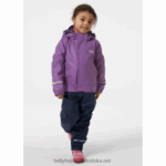 J0HV2312 dječji bergen kišni set s podstavom od flisa djeca Helly-Hansen mornarica - Image 2
