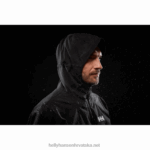 J0HV232 muška kišna jakna s kapuljačom muškarci Helly-Hansen crno - Image 10