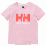 J0HV2372 dječja majica s logom hh djeca Helly-Hansen bijela