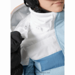 J0HV2383 juniorska dijamantna skijaška jakna djeca Helly-Hansen smrvljena gra - Image 5