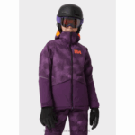 J0HV2386 juniorska zvjezdana skijaška jakna djeca Helly-Hansen žad - Image 2