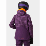 J0HV2386 juniorska zvjezdana skijaška jakna djeca Helly-Hansen žad - Image 3
