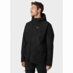 J0HV241 muška t2 utility kišna jakna muškarci Helly-Hansen crno - Image 2