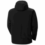 J0HV241 muška t2 utility kišna jakna muškarci Helly-Hansen crno - Image 4