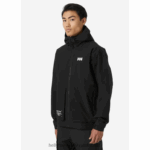 J0HV243 muška kišna jakna muškarci Helly-Hansen crno - Image 2