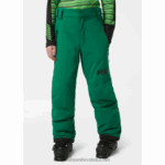 J0HV2441 juniorske legendarne skijaške hlače djeca Helly-Hansen djetelina - Image 2