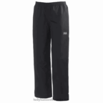 J0HV2472 kišne hlače za juniore djeca Helly-Hansen crno