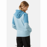 J0HV2474 juniorska majica s kapuljačom od flisa djeca Helly-Hansen smrvljena gra - Image 3