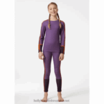 J0HV2481 juniorski lifa merino srednji sloj baznog seta djeca Helly-Hansen korisnost gre - Image 5