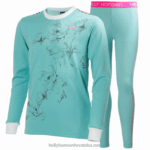 J0HV2489 juniorski hh lifa aktivni bazni set slojeva djeca Helly-Hansen djetelina / beba trupa - Image 9