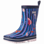 J0HV2527 jk ispis prskanja djeca Helly-Hansen crno - Image 2