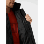 J0HV252 muška kabanica vika muškarci Helly-Hansen crno - Image 8
