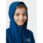 J0HV2564 juniorska juell vodootporna jakna djeca Helly-Hansen breskva jeka - Image 5