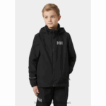 J0HV2565 juniorska juell vodootporna jakna djeca Helly-Hansen breskva jeka/duboki fjord - Image 2