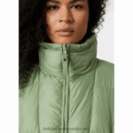 J0HV2642 ženska dvostruka pufer jakna žene Helly-Hansen smrvljena gra - Image 10