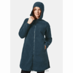 J0HV2678 ženska srednjeslojna jakna od flisa s dugim florom imperial žene Helly-Hansen snijeg - Image 2