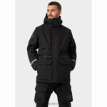 J0HV290 muška arctic prijelazna parka muškarci Helly-Hansen crno - Image 2