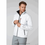 J0HV29 muška jakna za jedrenje za posadu muškarci Helly-Hansen bijela - Image 2