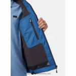 J0HV2 muška srednjeslojna jedriličarska jakna muškarci Helly-Hansen azurit - Image 3