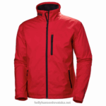 J0HV30 muška jakna za jedrenje za posadu muškarci Helly-Hansen Crvena
