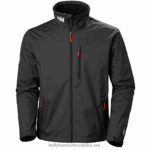 J0HV31 muška jakna za jedrenje za posadu muškarci Helly-Hansen crno