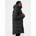 J0HV338 muška aktivna duga zimska parka muškarci Helly-Hansen crno - Image 4