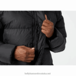 J0HV338 muška aktivna duga zimska parka muškarci Helly-Hansen crno - Image 6