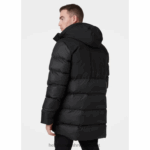J0HV356 muška aktivna pufnasta duga jakna muškarci Helly-Hansen crno - Image 3