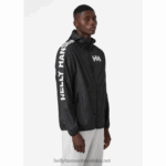 J0HV361 muška aktivna vjetrovka muškarci Helly-Hansen crno - Image 2