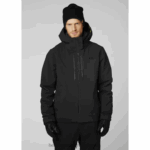 J0HV406 muška alpha â€¯lifaloft izolirana skijaška jakna muškarci Helly-Hansen crno - Image 2