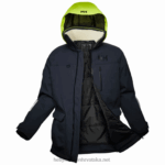 J0HV42 muška jakna za prolaz kroz arktički ocean muškarci Helly-Hansen mornarica