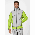 J0HV49 hp folija pro jakna muškarci Helly-Hansen azidno vapno - Image 3