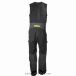 J0HV543 aegir trka salopette muškarci Helly-Hansen upozorenje crveno - Image 2