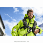 J0HV556 muške aegir hlače za oceansko jedrenje muškarci Helly-Hansen upozorenje crveno - Image 8