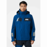 J0HV55 muška jakna za obalno jedrenje Newport muškarci Helly-Hansen duboki fjord - Image 2