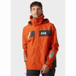 J0HV56 muška jakna za obalno jedrenje Newport muškarci Helly-Hansen patrolni oran - Image 2