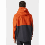J0HV56 muška jakna za obalno jedrenje Newport muškarci Helly-Hansen patrolni oran - Image 3
