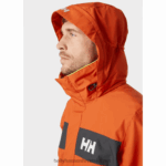 J0HV56 muška jakna za obalno jedrenje Newport muškarci Helly-Hansen patrolni oran - Image 5