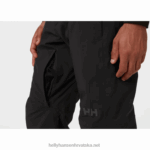 J0HV756 muške brze izolirane skijaške hlače muškarci Helly-Hansen Crvena - Image 5