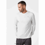 J0HV809 muška hh lifa active solen majica s kapuljačom muškarci Helly-Hansen siva magla - Image 2