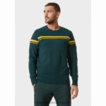 J0HV813 muški carv pleteni džemper muškarci Helly-Hansen ebanovina - Image 2