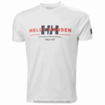 J0HV829 muška rwb grafička majica muškarci Helly-Hansen mornarica