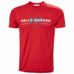 J0HV830 muška rwb grafička majica muškarci Helly-Hansen bijela