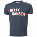 J0HV831 muška rwb grafička majica muškarci Helly-Hansen Crvena