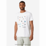 J0HV836 muška majica shoreline 2.0 muškarci Helly-Hansen bijela - Image 2
