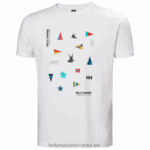 J0HV836 muška majica shoreline 2.0 muškarci Helly-Hansen bijela